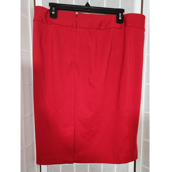 Lane Bryant Women's Straight Pencil Solid Zipper Career Workwear Plus Size: 14 - Picture 4 of 6